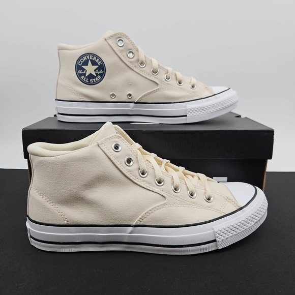Converse Chuck Taylor All Star Malden Street Mid Ivory Men's Size 10.5 New